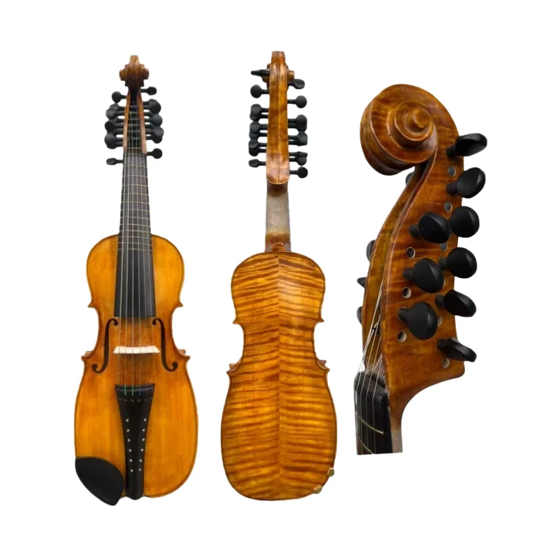 Customized Viola da Petto gamba 6+12 strings 18