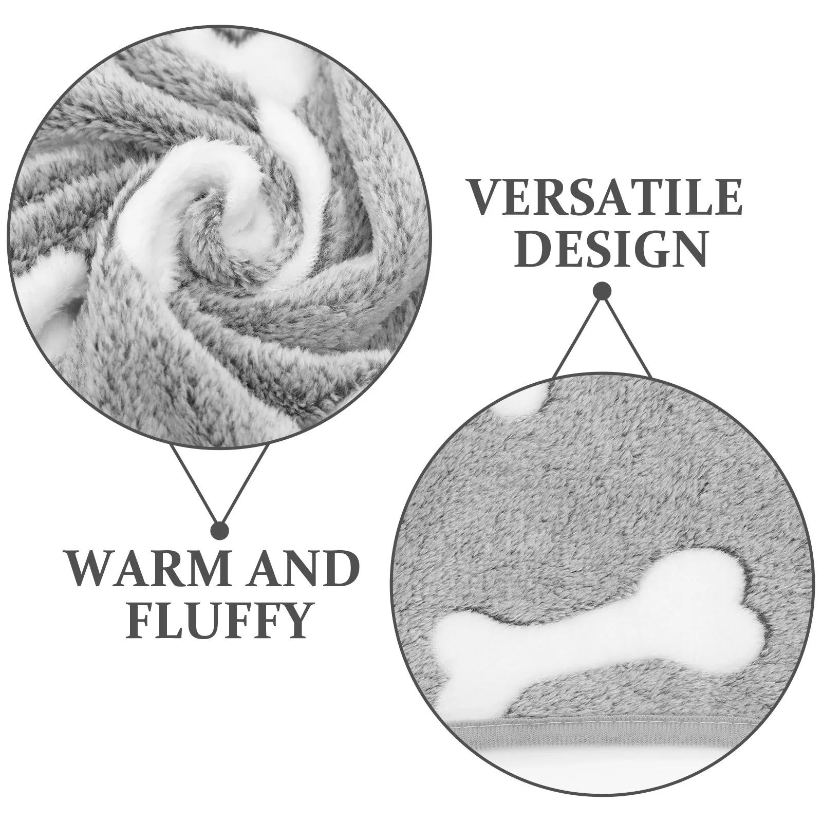 

Coral Fleece Soft Warm Dog Blanket Thick Pet Throw Blanket for Sofa Cat Bed Winter Cozy Sleeping Mat Comfortable Cat Blank