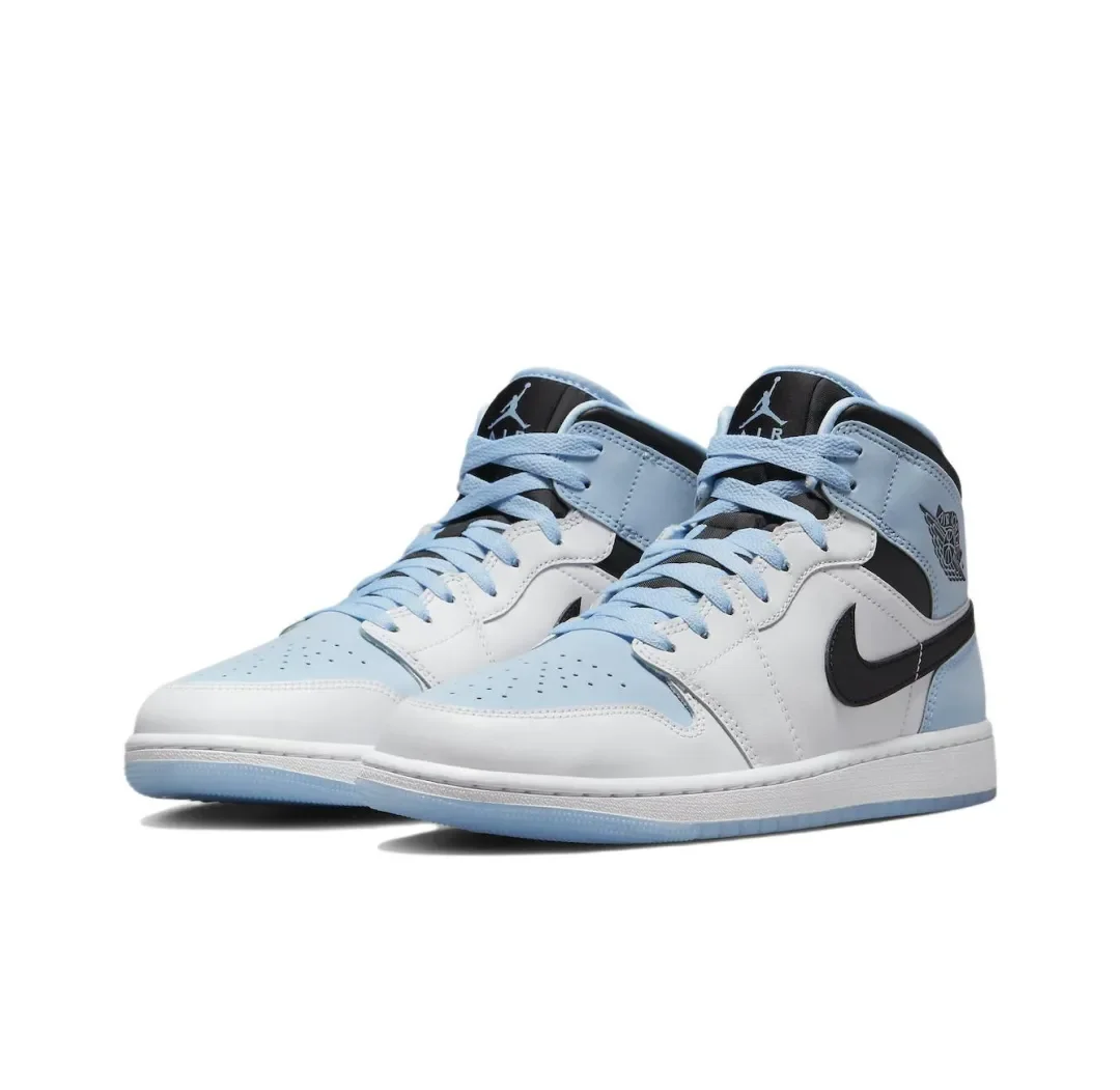 Nike New Arrival Air Jordan 1 MID Trampki męskie i damskie klasyczny model Buty sportowe Modne oddychające tenisówki