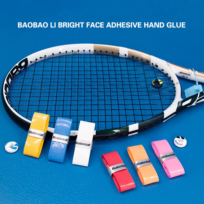 Babolat Tennis Racket Overgrip Sweat Band Absorption Grip PU Badminton Racket Tennis Griptape Padel Racket Hand Glue