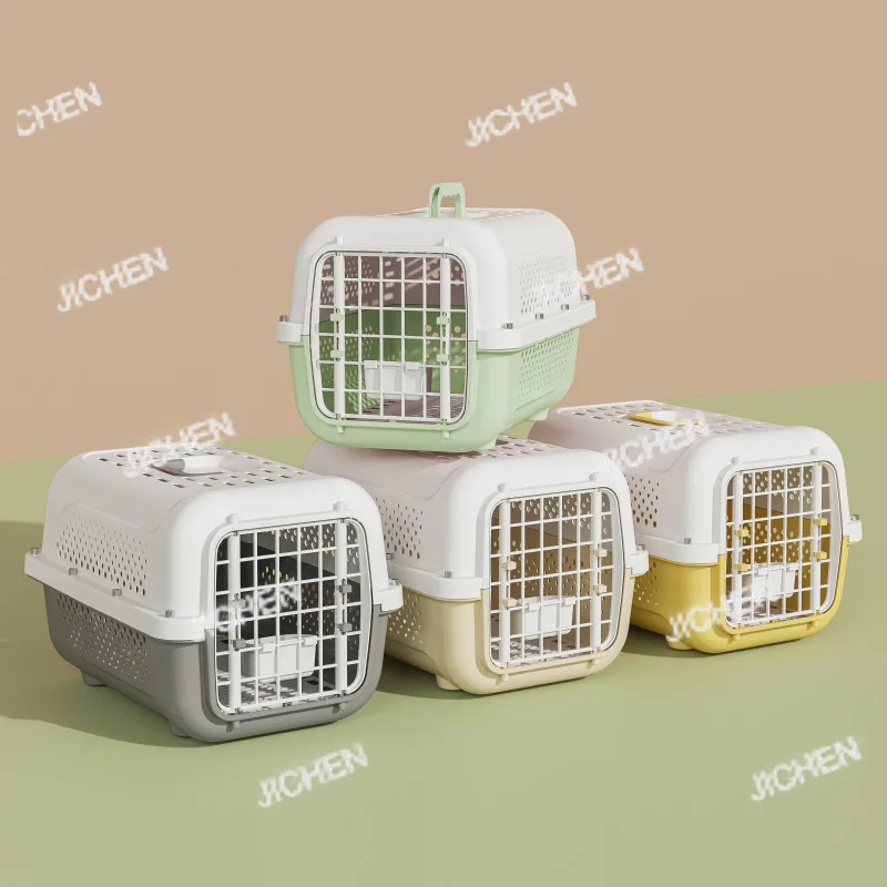 

Переноска для животных: портативная клетка-бокс для кошек и собак, автомобильный контейнер для перевозки питомцев