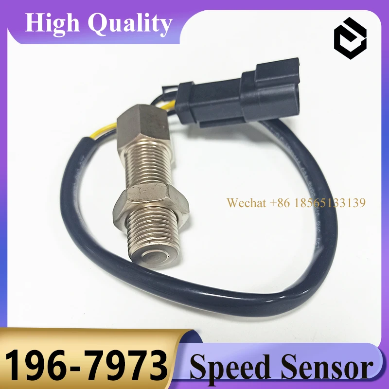 196-7973 Speed Sensor 1967973 for Caterpillar CAT E320B E312B E320C 320B 320C 312BExcavator Spare Part