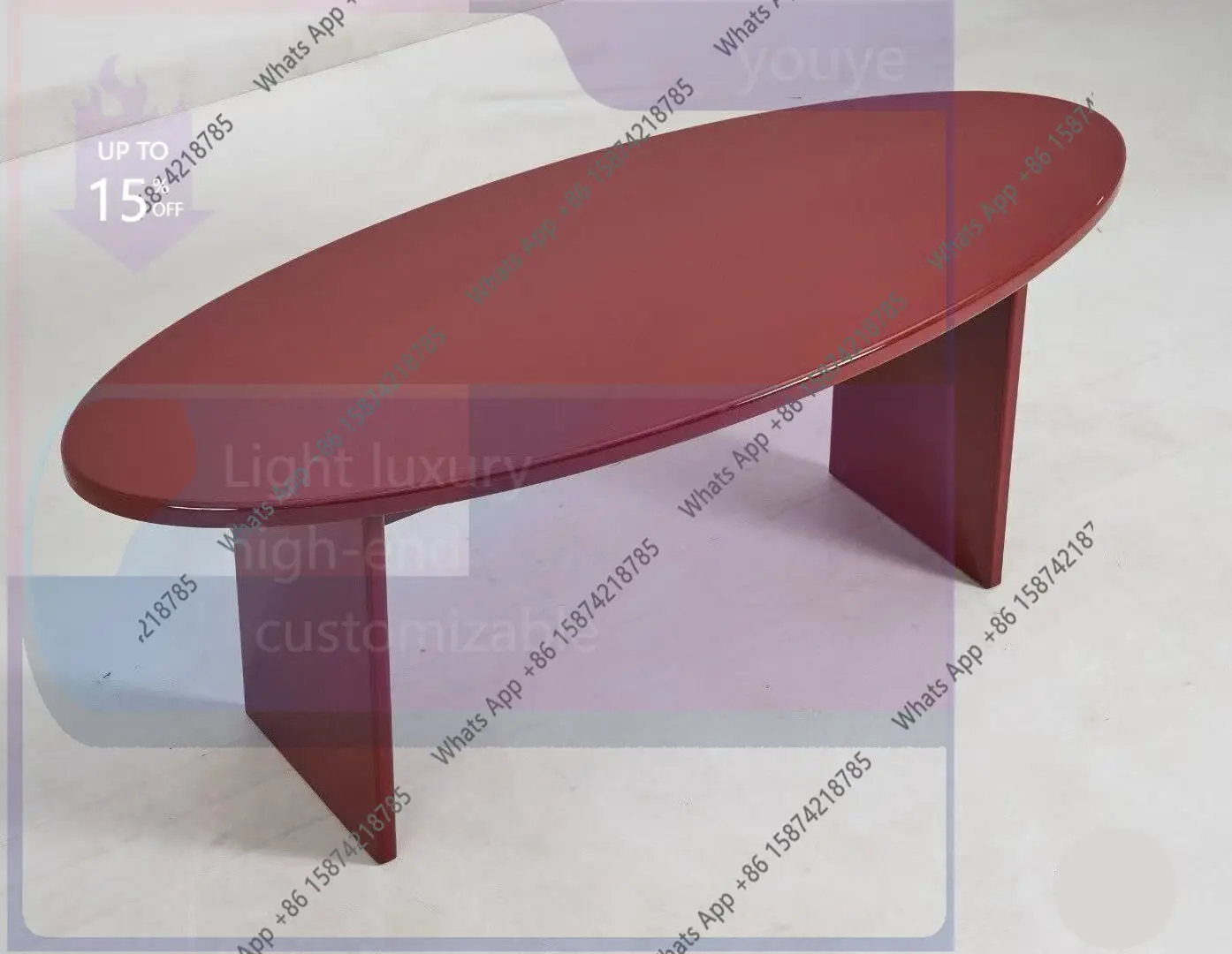 

grE Rt Medieval Designer New Italian Minimalist Solid Wood Dining Table High-end Office Desk Workbench