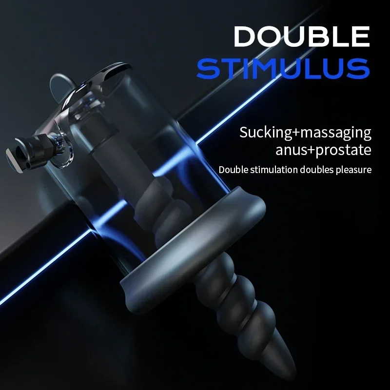 New Manual Vacuum Rosebud Pump Anal Pump Sex Toys for Men Women SM Suction Cup Prostate Stimulator Anus Dilator Butt Plug Set