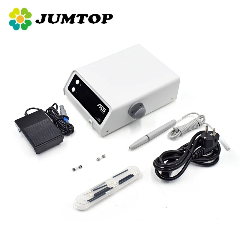 

JUMTOP Dental Portable Electrosurgical Unit with 10Pcs Electricity Knife High-frequency Electrocautery Machine