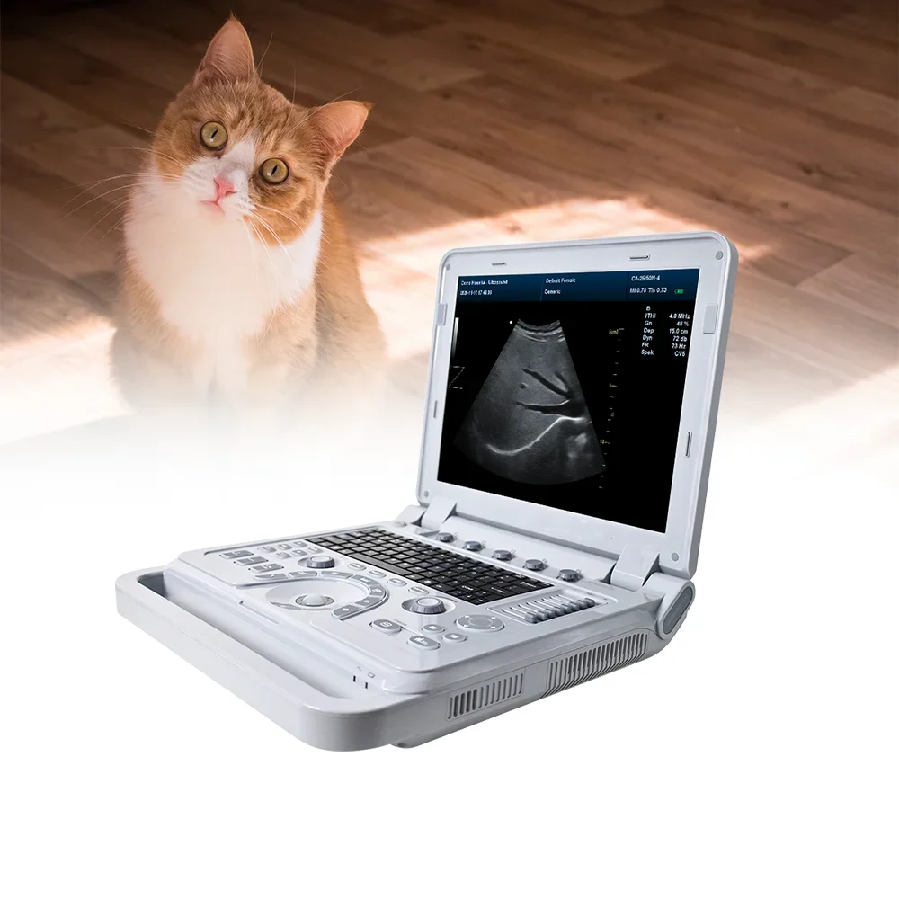 CONTEC CMS1700B-VET Veterinary high resolution Ultrasound System animal vet color doppler