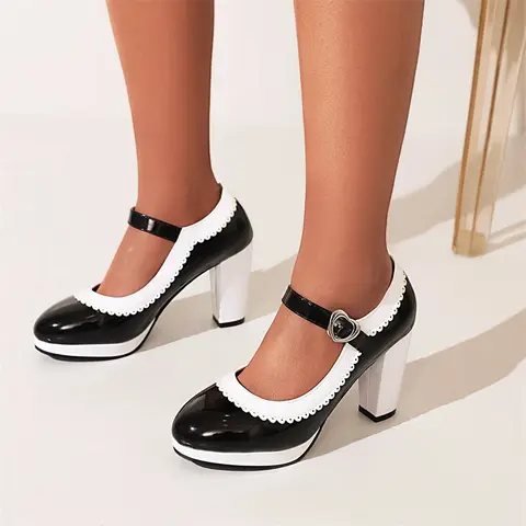 12 best sales नीली ऊँची एड़ी - №11