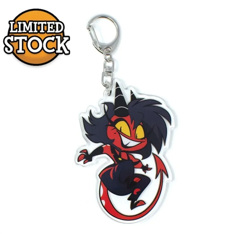 ji e lao da Anime KeyChain Women Key Chain for Men Key Ring Acrylic Car Keyring Party Pendant Japan Cos Girls Friend Gift