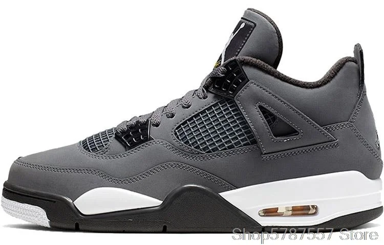 Nike Air Jordan 4 Retro Bred Men's Basketball Shoes Original High
