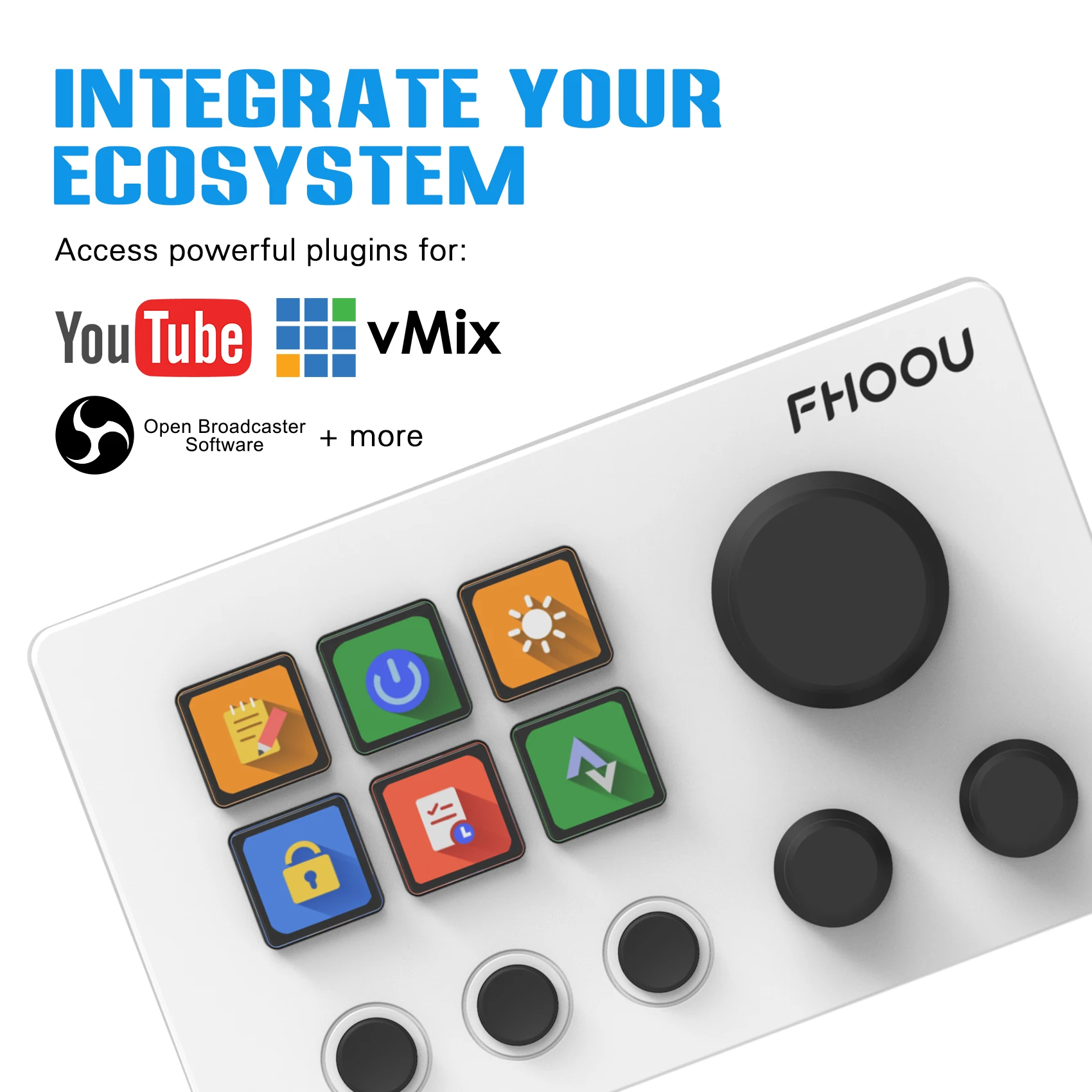 Imagem -02 - Mirabox n3 Streamdeck Global Edition Stream Deck Lcd Controlador de Criação de Conteúdo ao Vivo Botão de Teclado Visual Personalizado para Win Mac