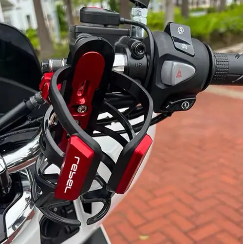 Imagen 2 del producto Para Honda Rebel Cmx 500 300 Cm500 cm300 Rebel500 CMX300 motocicleta CNC soporte para botella de agua y bebidas portavasos