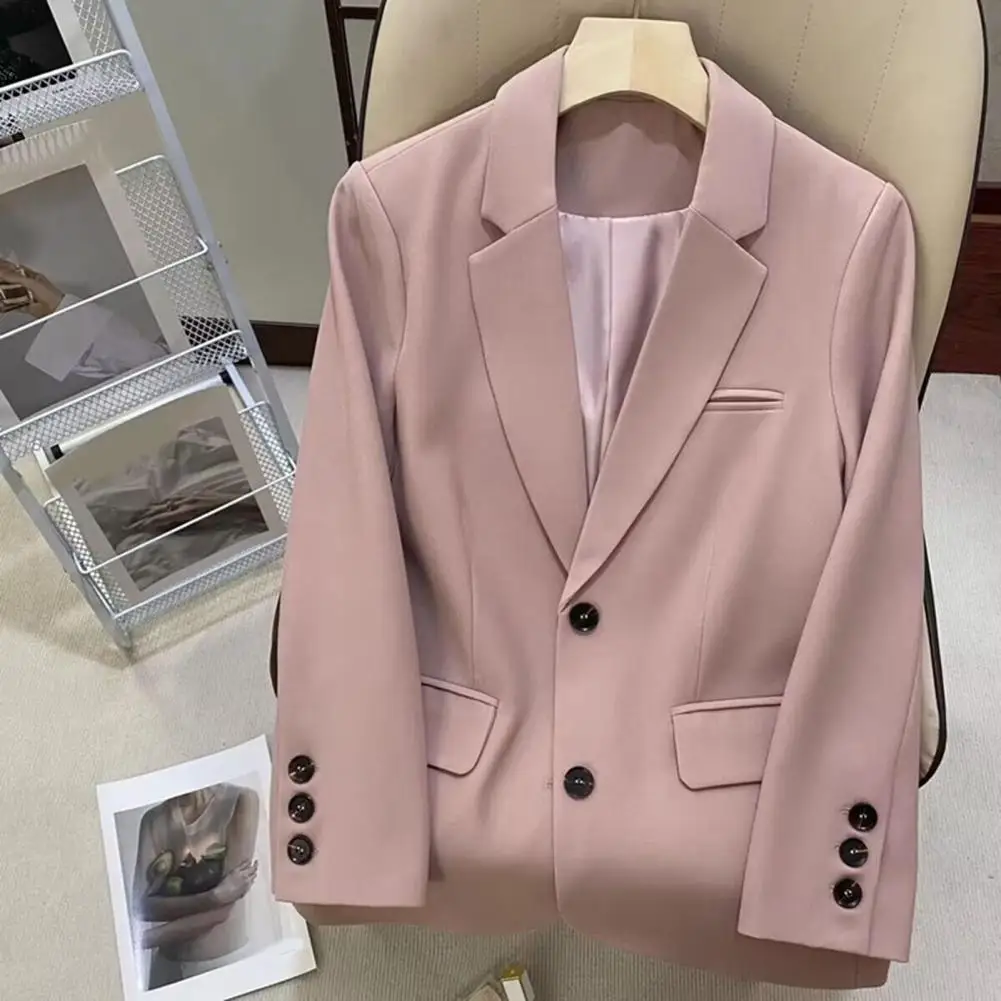 Women Suit Jacket High-end Feel Stylish Women's Casual for Office Leisure Time Vintage Loose Suit Jacket for Daily Wear Spring