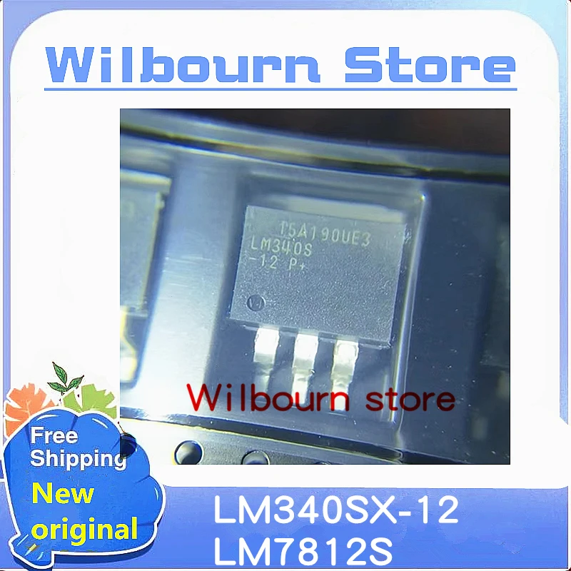 10PCS~100PCS/LOT LM340S-12 LM340SX-12 LM7812S LM7812SX TO-263 New original stock