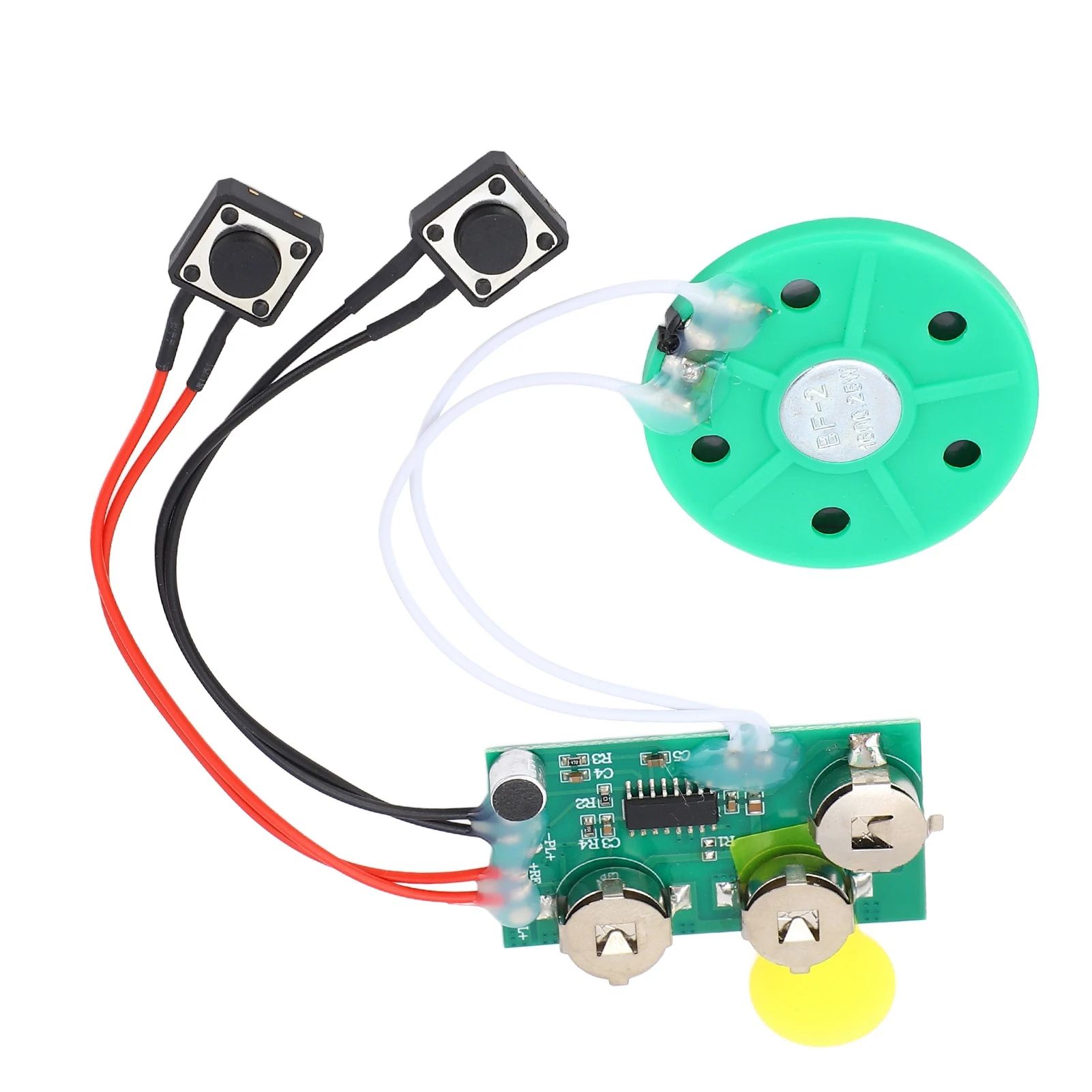 DIY Recordable Sound Chip 4 Minutes Voice Greeting Card Module Reusable Easy Install for Birthday Wedding Anniversary Craft Car