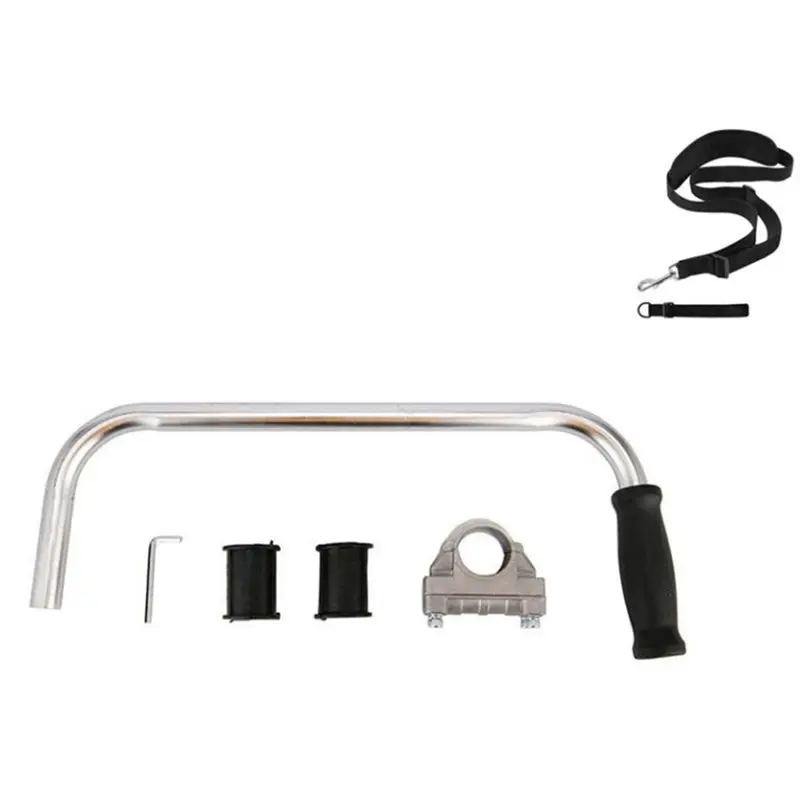 abnl-トリマーハンドル人間工学に基づいたトリマーグリップウィードイーターハンドル延長クランプ芝生トリマーハンドルグリップガーデンツール