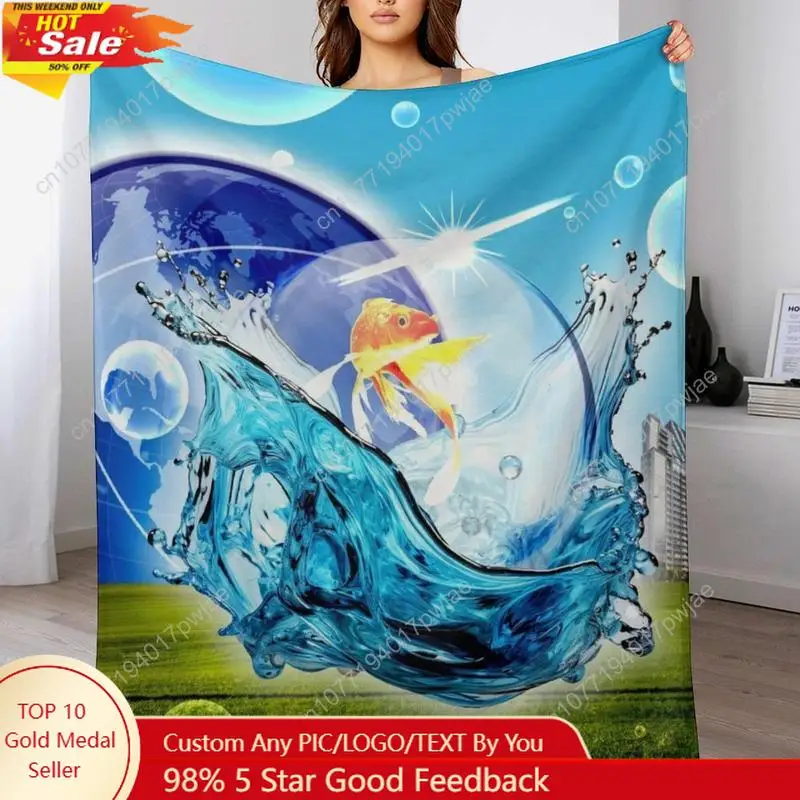 

Frutiger Aero Baby Kids Blanket Custom Blankets