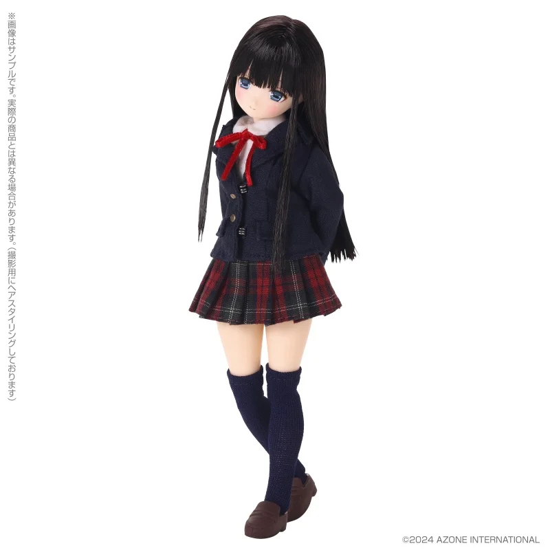 

Azone Model Doll 12 Minutes Mobile Bjd Mia Meiya High School Girls Spring Uniform Brown Hair R Body In Stock