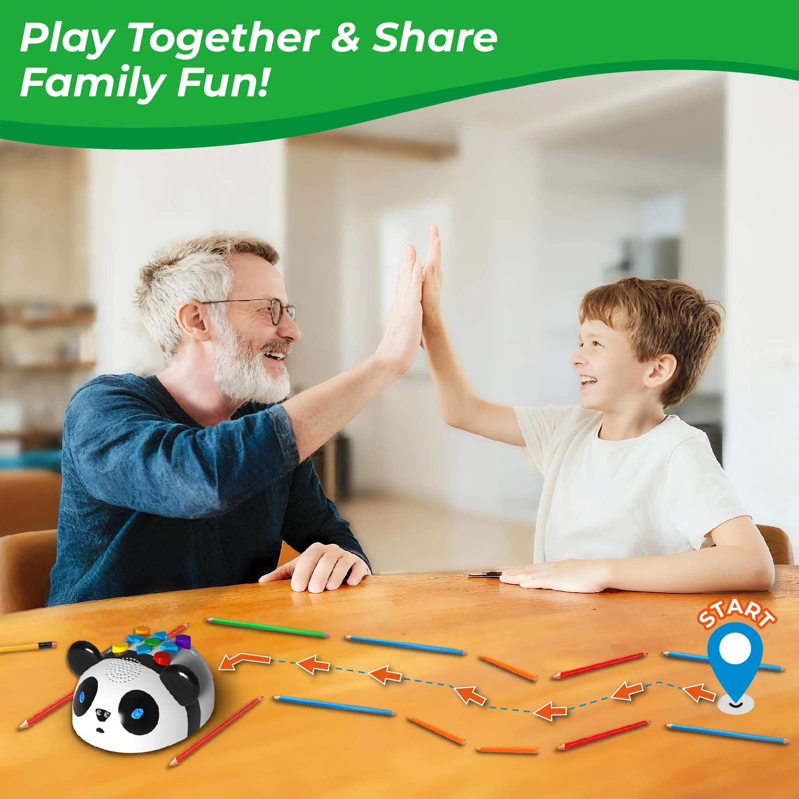 Apitor الترميز المبكر Pal للأطفال، لعبة ترميز استكشاف تعليمية خالية من الشاشة، لعبة جذعية لمرحلة ما قبل المدرسة، هدية للأطفال الصغار من سن 3 سنوات فما فوق #6