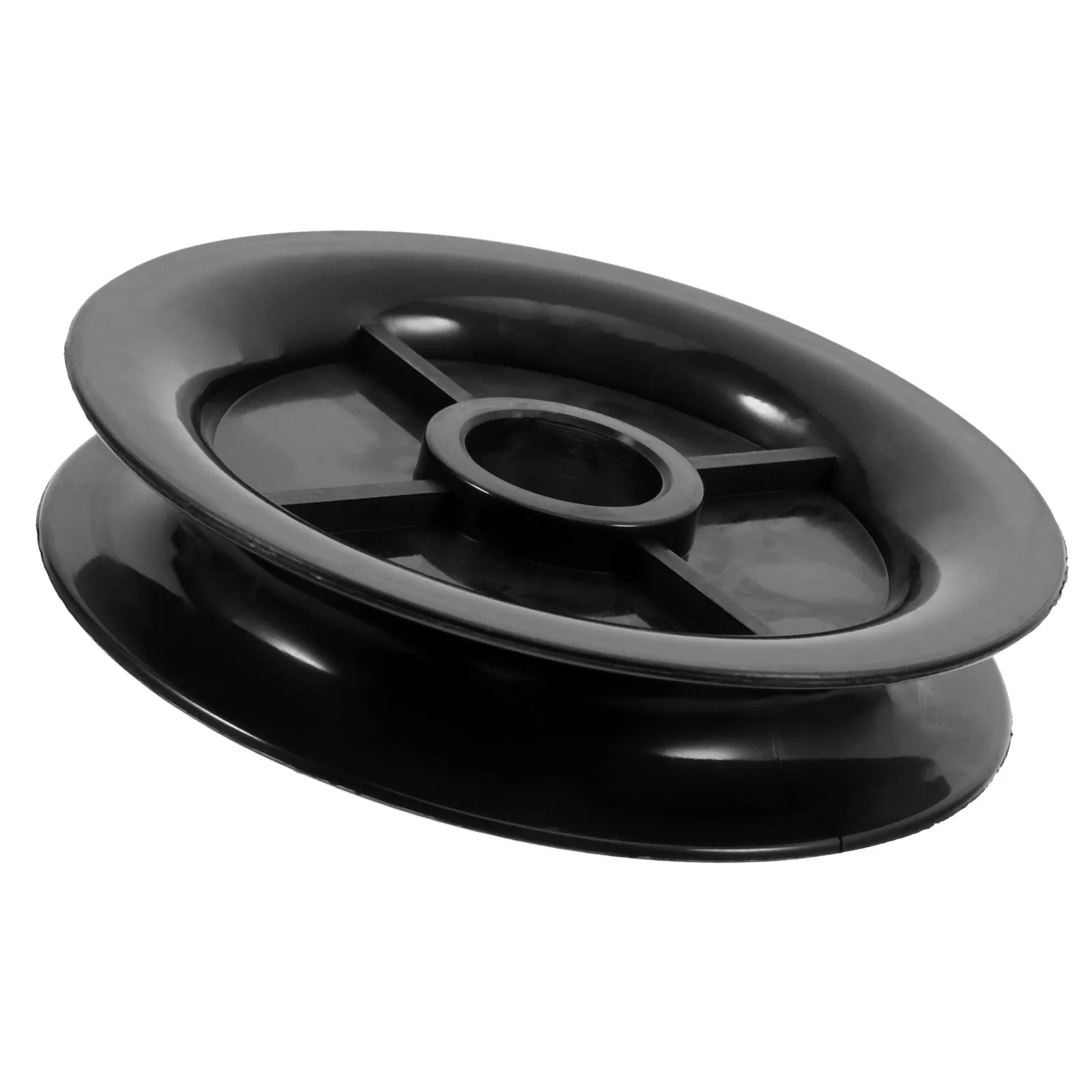 

3 Ton Forklift Mast Guide Wheel Single Slot Inner Hole Plastic Pulley Heavy Duty Replacement Gym Cable Machine Parts