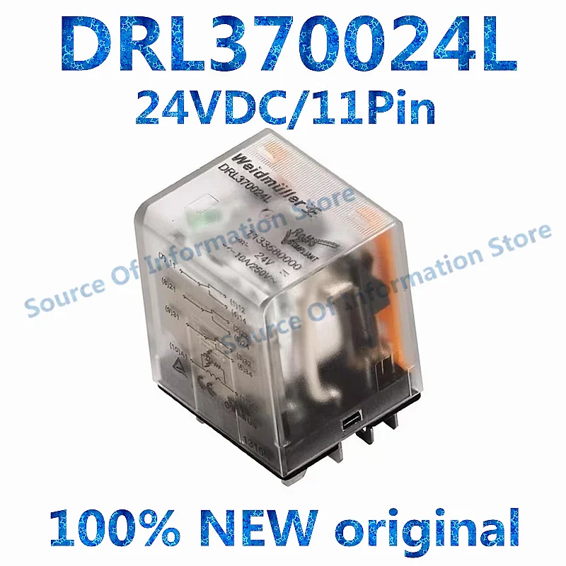 1PCS DRL370024L 24VDC 10A 11Pin 1133580000 Power Relay