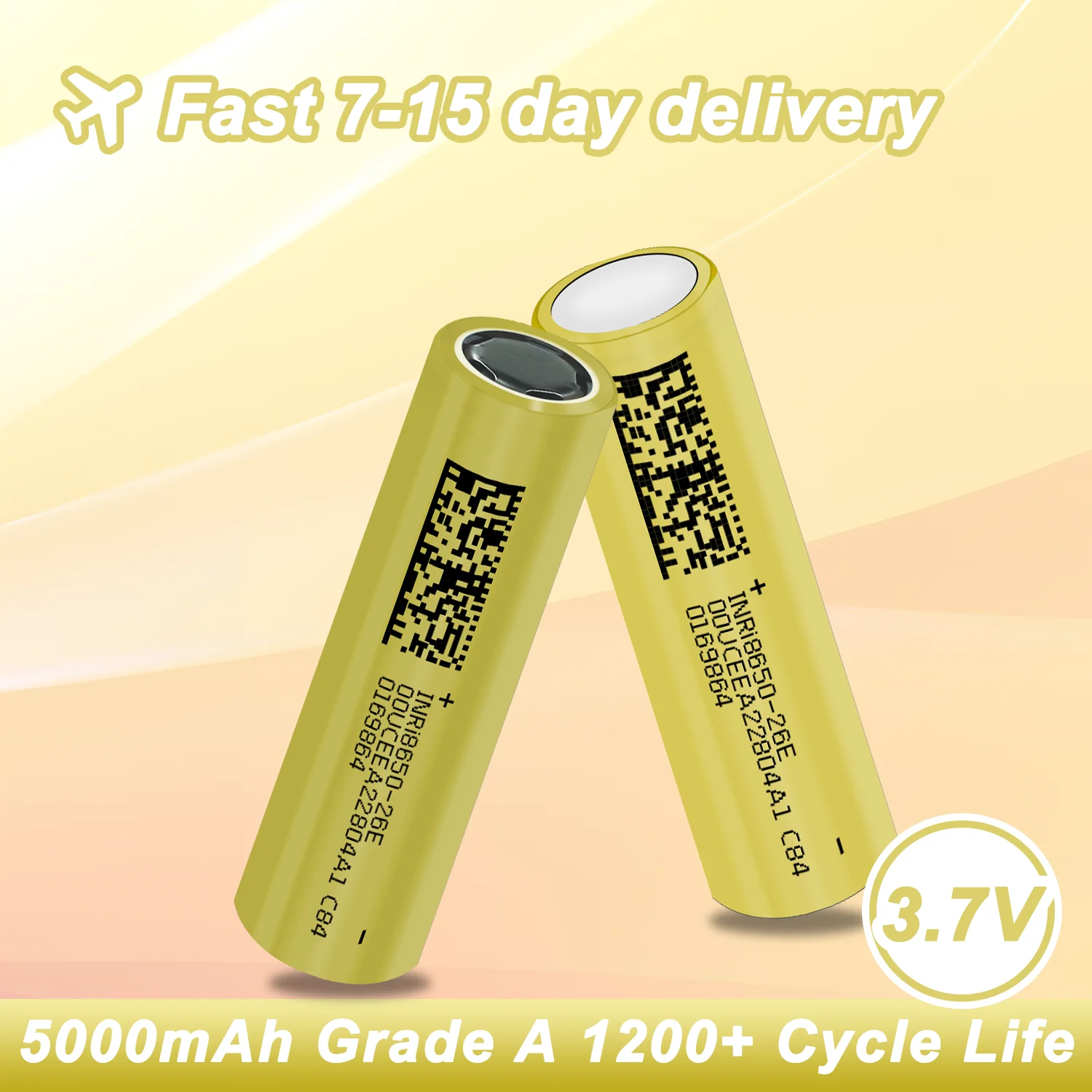 New 21700 5000mAh Lithium-Ion Rechargeable Battery Grade A 3C Power battery for Power Bank Torch Bicycle No Tax&Vat