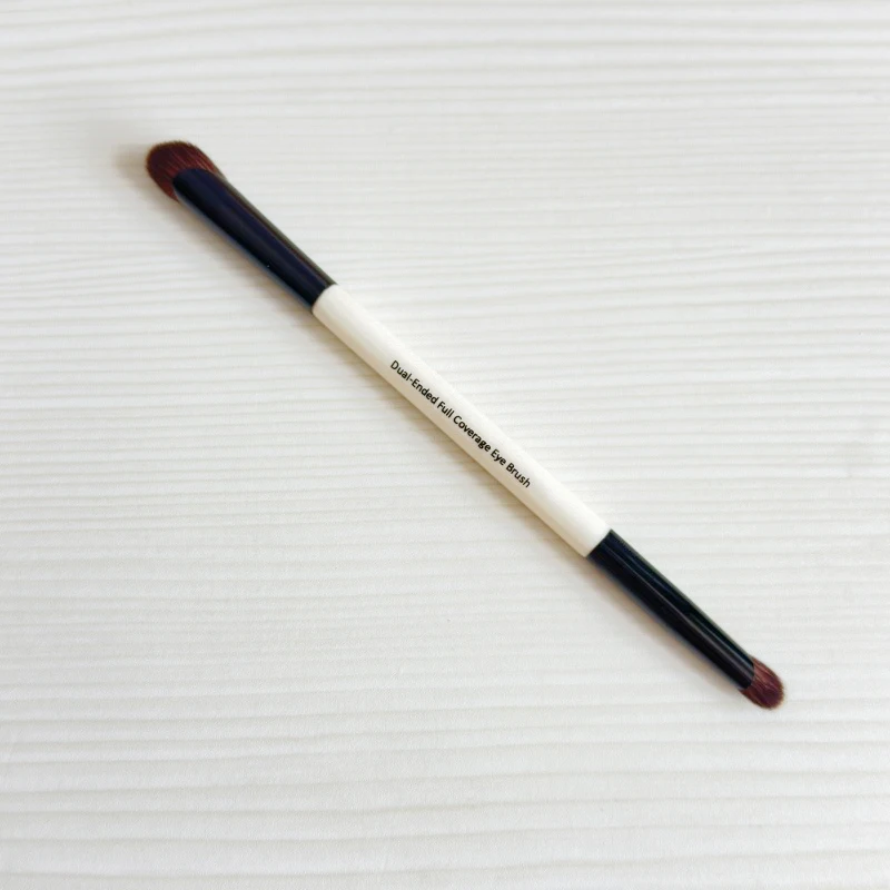 Makeup Brush Dual-ended Fingertip Full Coverage Eye Shadow Brush Wood Handle Synthetic Shadow Concealer Cosmetic Brush