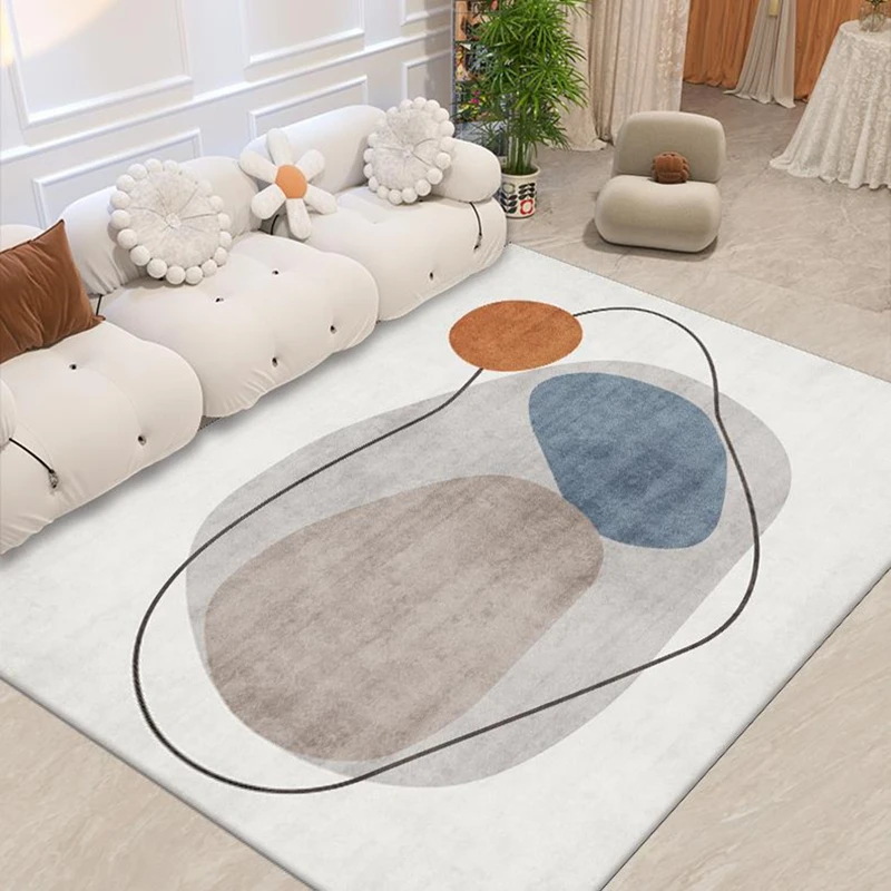 VIKAMA Winter Warmth Living Room Carpet Coffee Table Rug Bedroom Room Bedside Rug Nordic Large Area Rug Home Decoration