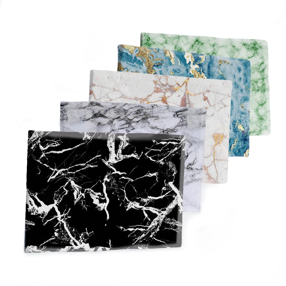 What Is Patchwor Fabric and Why Is This Marble-Printed Polyester Cotton Twill a Top Choice for Crafters?