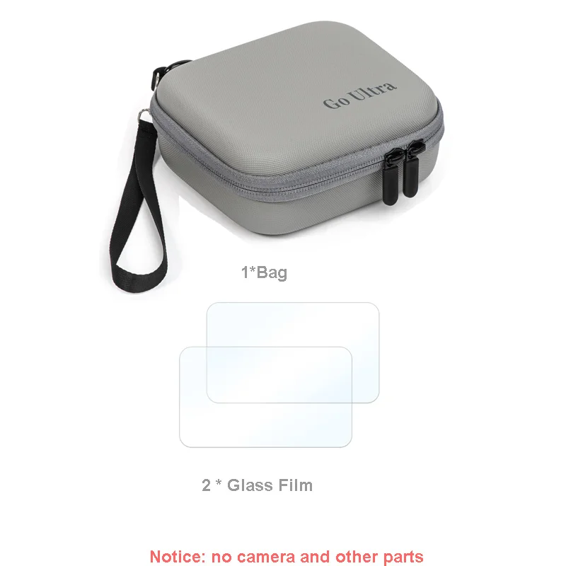 Draagtas Reistas voor Insta360 GO Ultra Camera-accessoire Opbergtas PU Handtasdoos voor standaardbundel