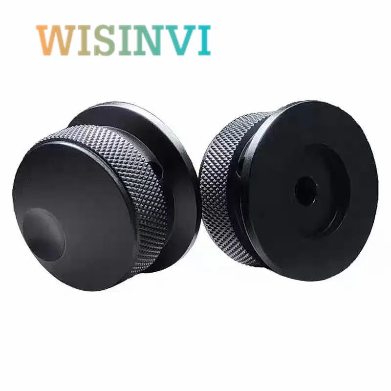 1PCS 38X20mm All Aluminum Solid Knob Cap Potentiometer Knob Cap HIFI Amplifier Volume Knob Cap Circular Hole 6MM