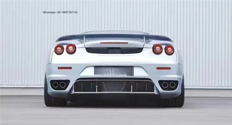 

Top Quality Carbon Fiber Rear Diffuser forFerrari F430 Rear Bumper Lip Perfect Fitment