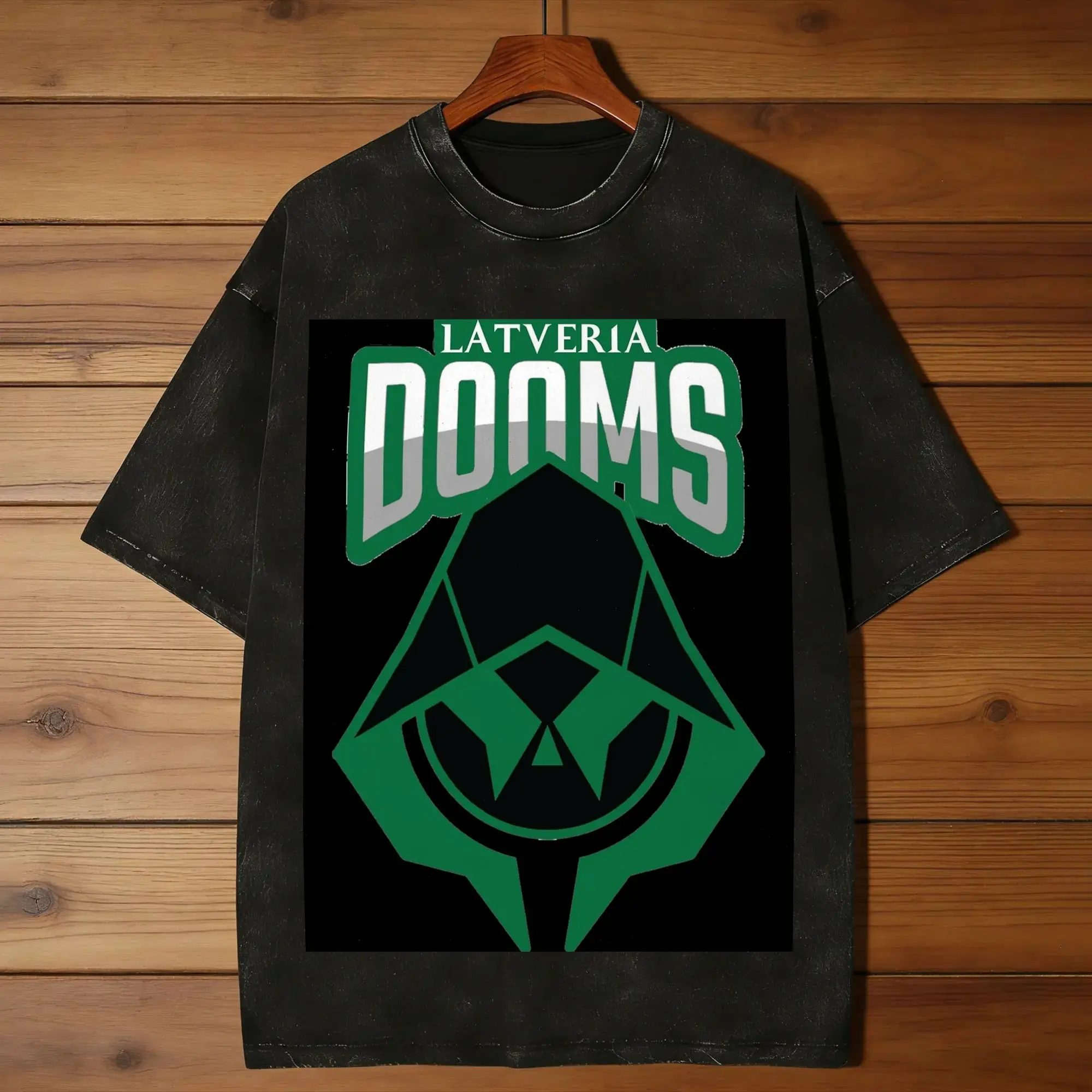 Latveria DOOMS T-Shirts Men  Funny Cotton Tee Shirt Round Collar Short Sleeve T Shirt Plus Size Tops