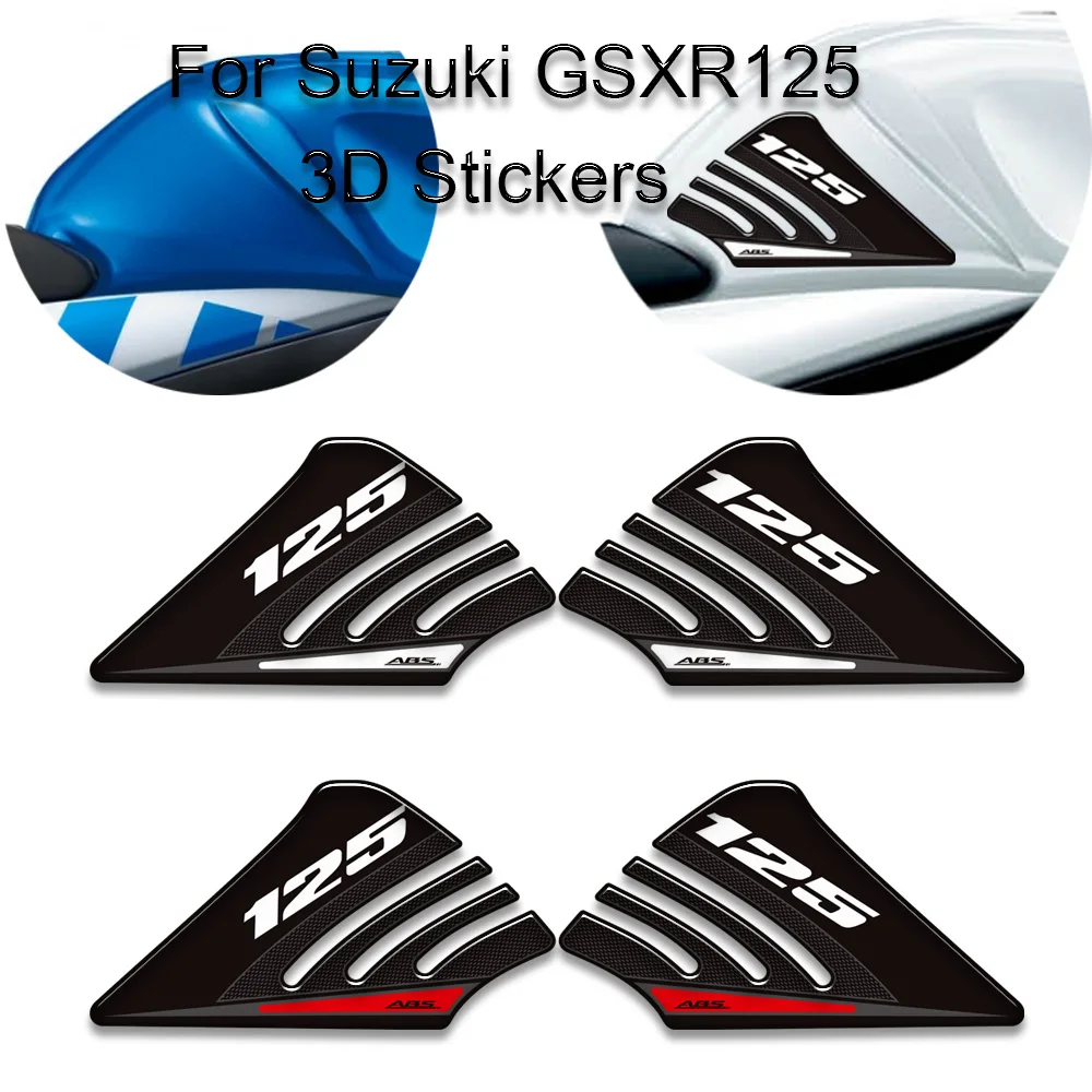 

Накладки на бак, боковые ручки для газового топлива, мазута, наколенники, наклейки для мотоцикла Suzuki GSXR125 GSX R125 GSX-R125 GSXR GSX-R 125