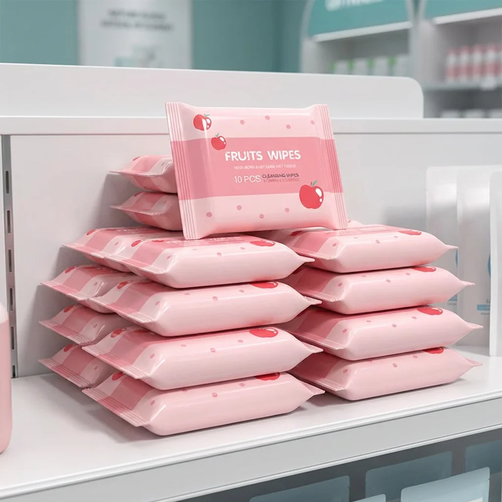 

20 Count Extra Thick EDI Water Wipes, Unscented & Hypoallergenic, Gentle for Face Hands & Sensitive Skin, Daily Care