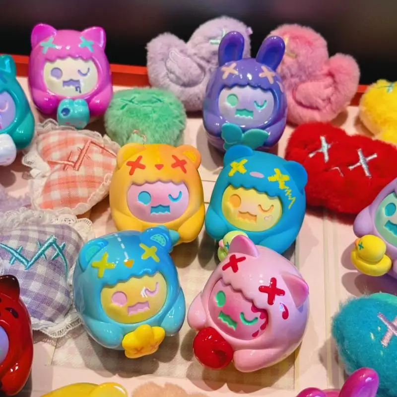 

Новый официальный Shinwoo Ghost Bear Hug Me Series, мини-слепая коробка, загадочная модная игрушка в стиле каваи, Рождественский подарок, украшение для стола, декоративное