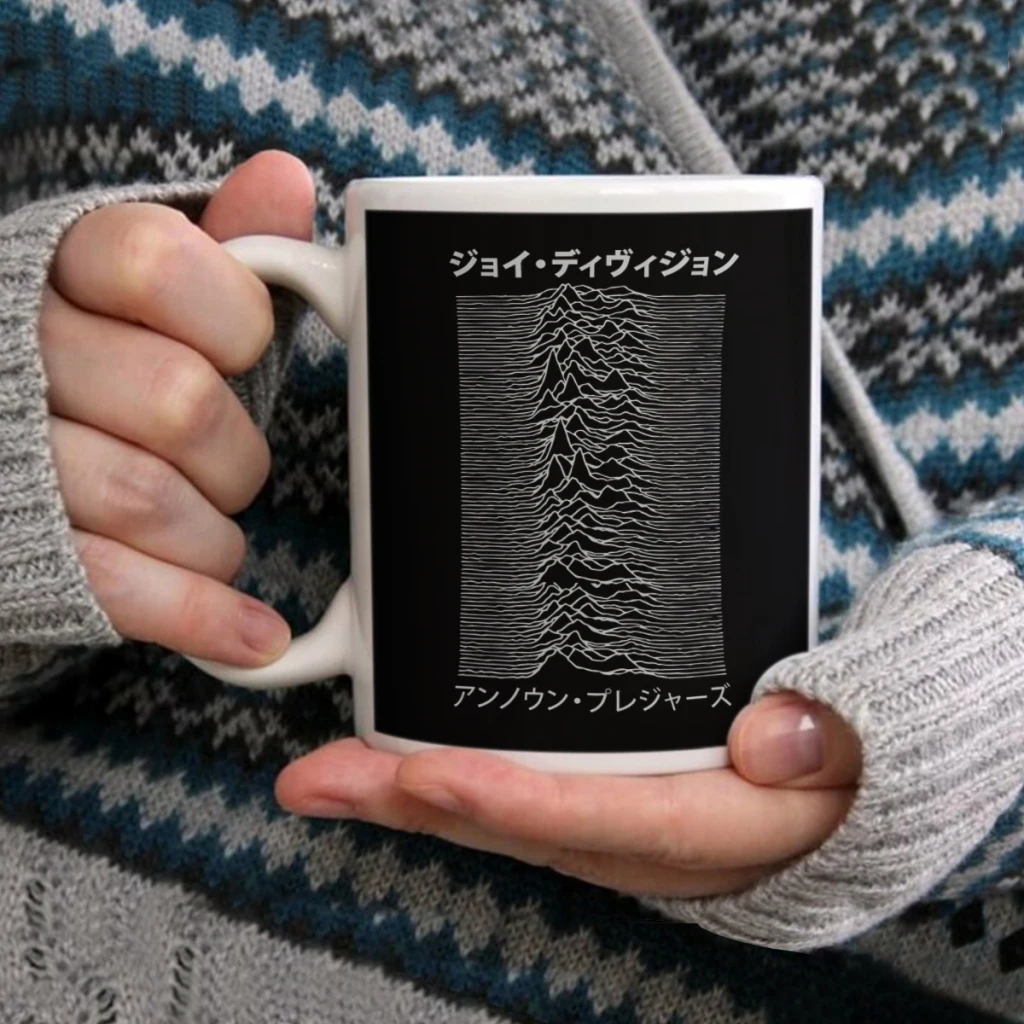 

Unknown PleasuresCoffee Mug Tea Cup 11oz Coffee Cup Funny Birthday Ceramic Mug Personalized Cup