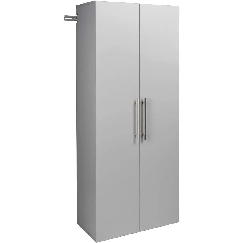 Shelves and Doors; Ideal for Bin and Generall # HangUps Large Storage Cabinet - Immaculate White 36