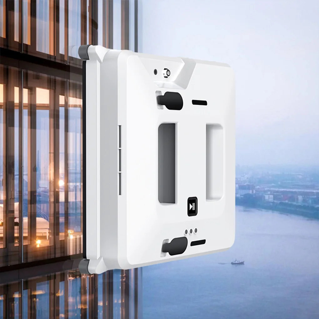 Window Washer Robot Dual Spray Remote Control Electric Glass Cleaner for High-rise Window Outside Anti-falling Cleaning Tools