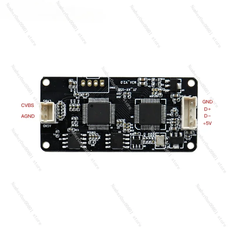 Analog to USB Digital Signal CVBS to USB Camera Snowflake AV TO USB Video Conversion Module Board