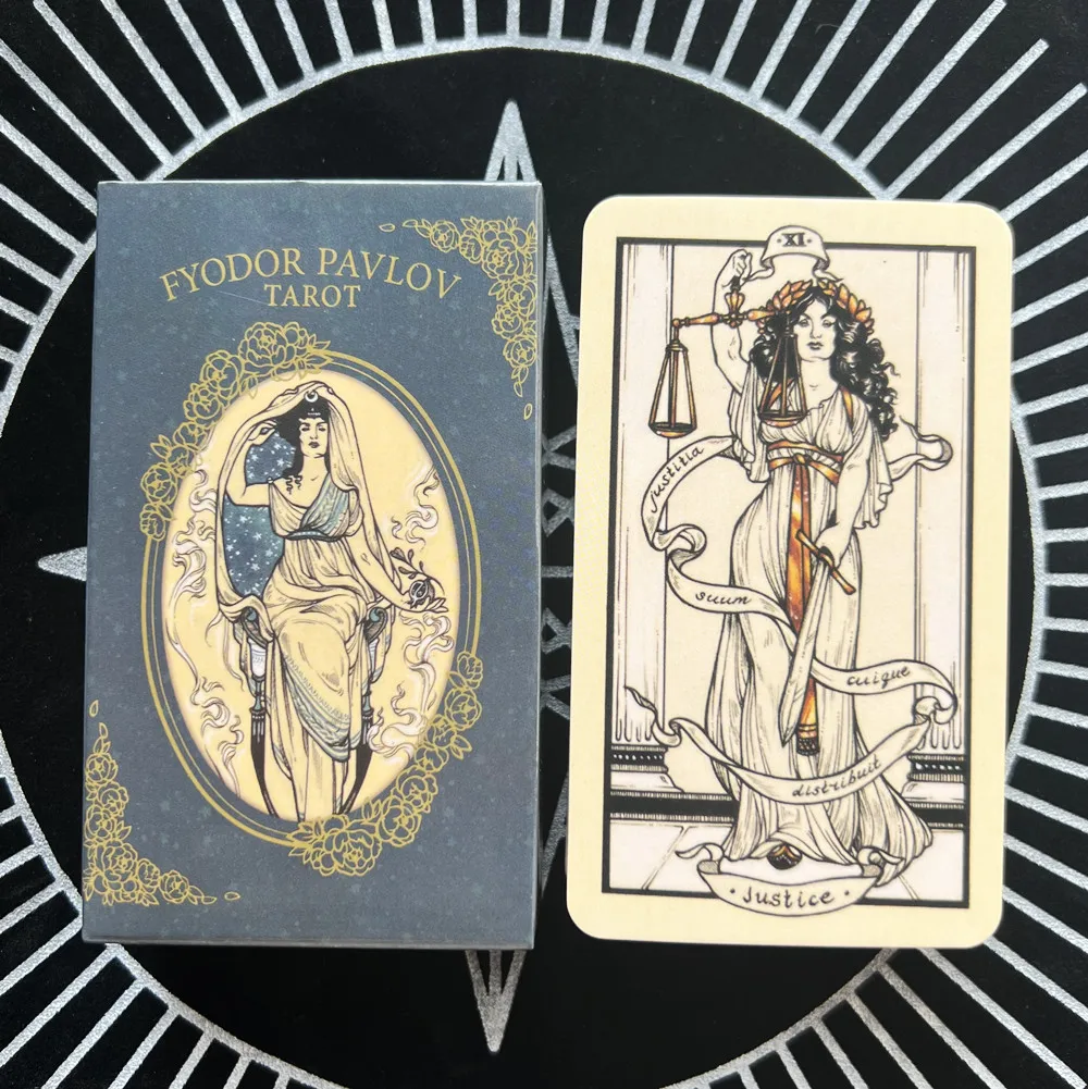 Fyodor Pavlov-Jeu de cartes de tarot classique, pour dire l\'avenir, jeu de société