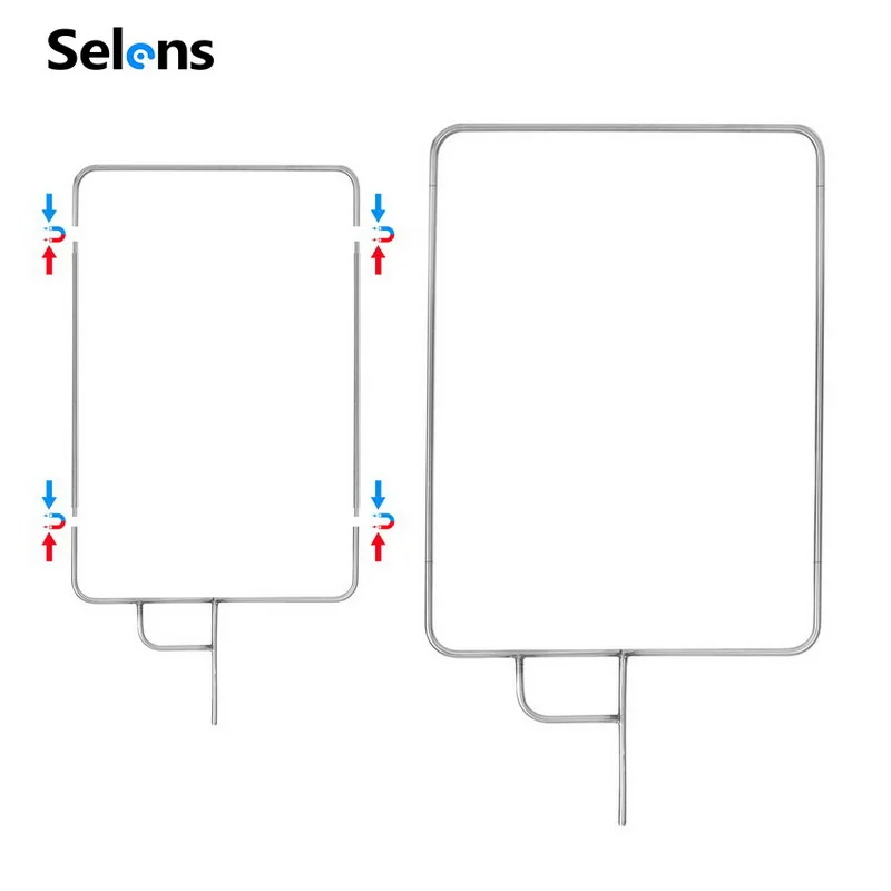 

Selens Stainless Steel Flag Panel Diffuser Reflector for Photographic Studio Film Crew Advertisement Lighting Acessorios