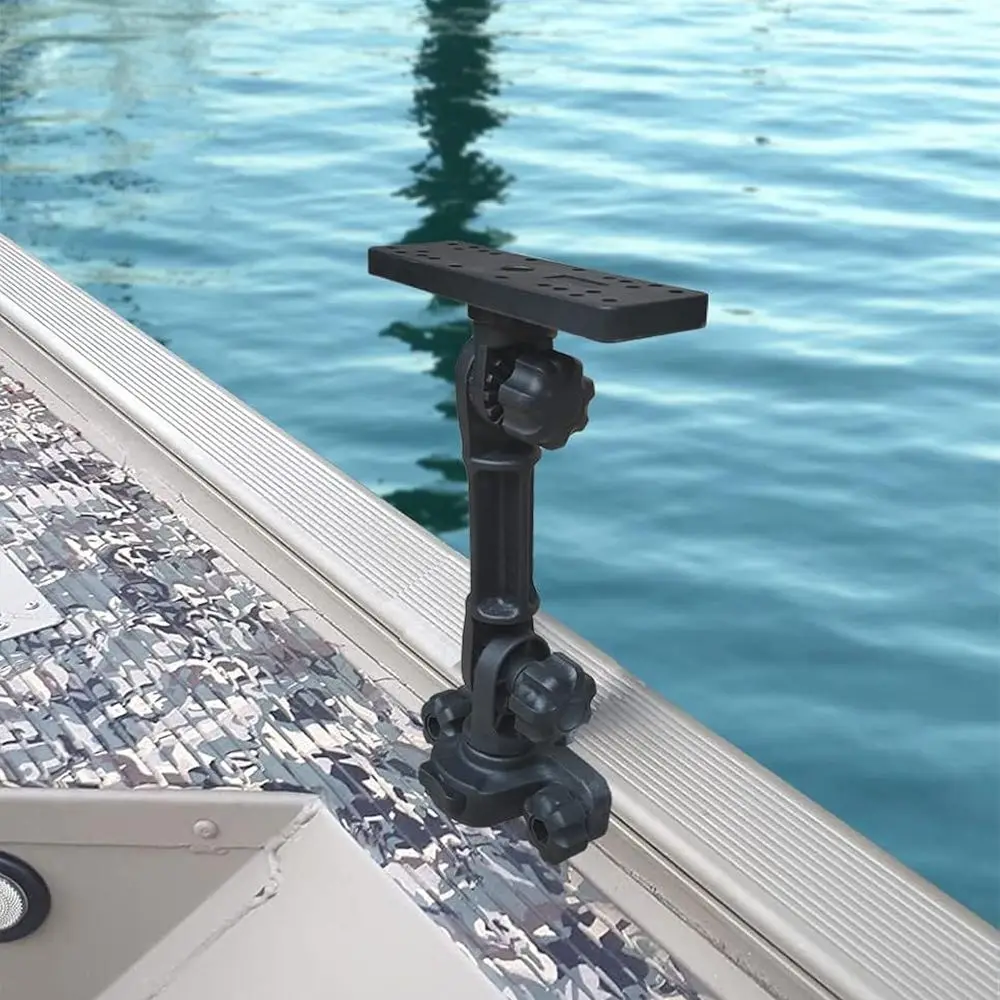

Universal Electronic Mount for Boat Gunnel Track, Versatrack, Lund Sport, Ranger Track Systems