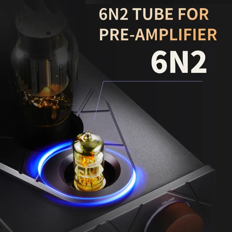 Amplificador de auriculares XDUOO TA-66 6N2 6N59 tubos preamplificador amplificador de potencia amplificador de auriculares de tubo TA66 de alto rendimiento