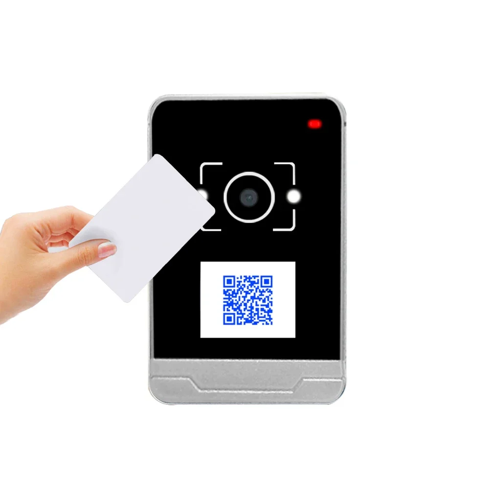 RD009 4G TCP/HTTP IC ID QR Code Scanner Lector de tarjetas de control de acceso con pantalla QR Wiegand