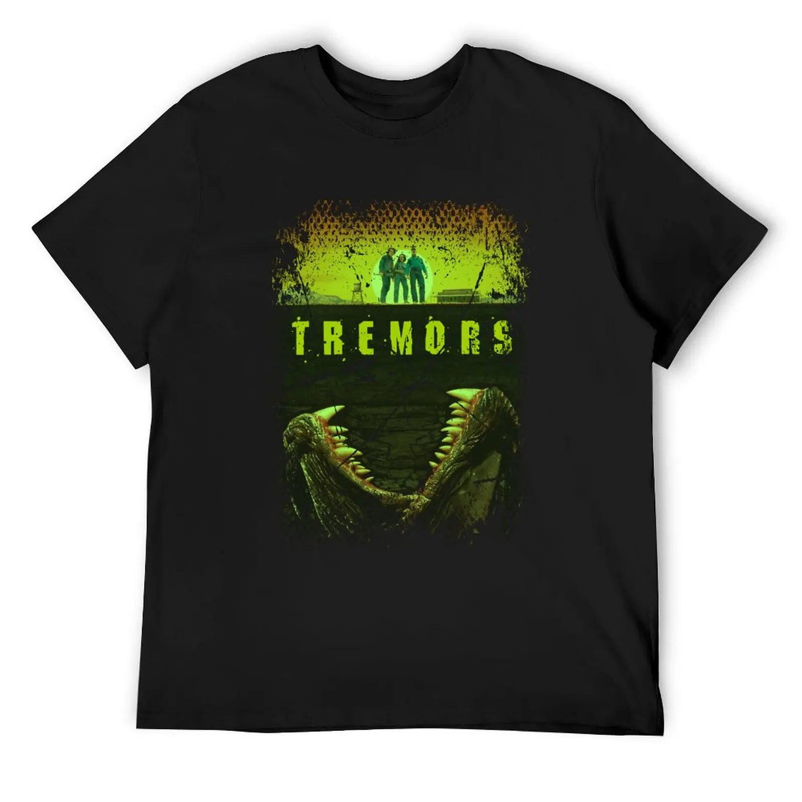 Tremors The Underground Menace Returns to Haunt T-Shirt man clothes quick drying quick-drying men t shirt