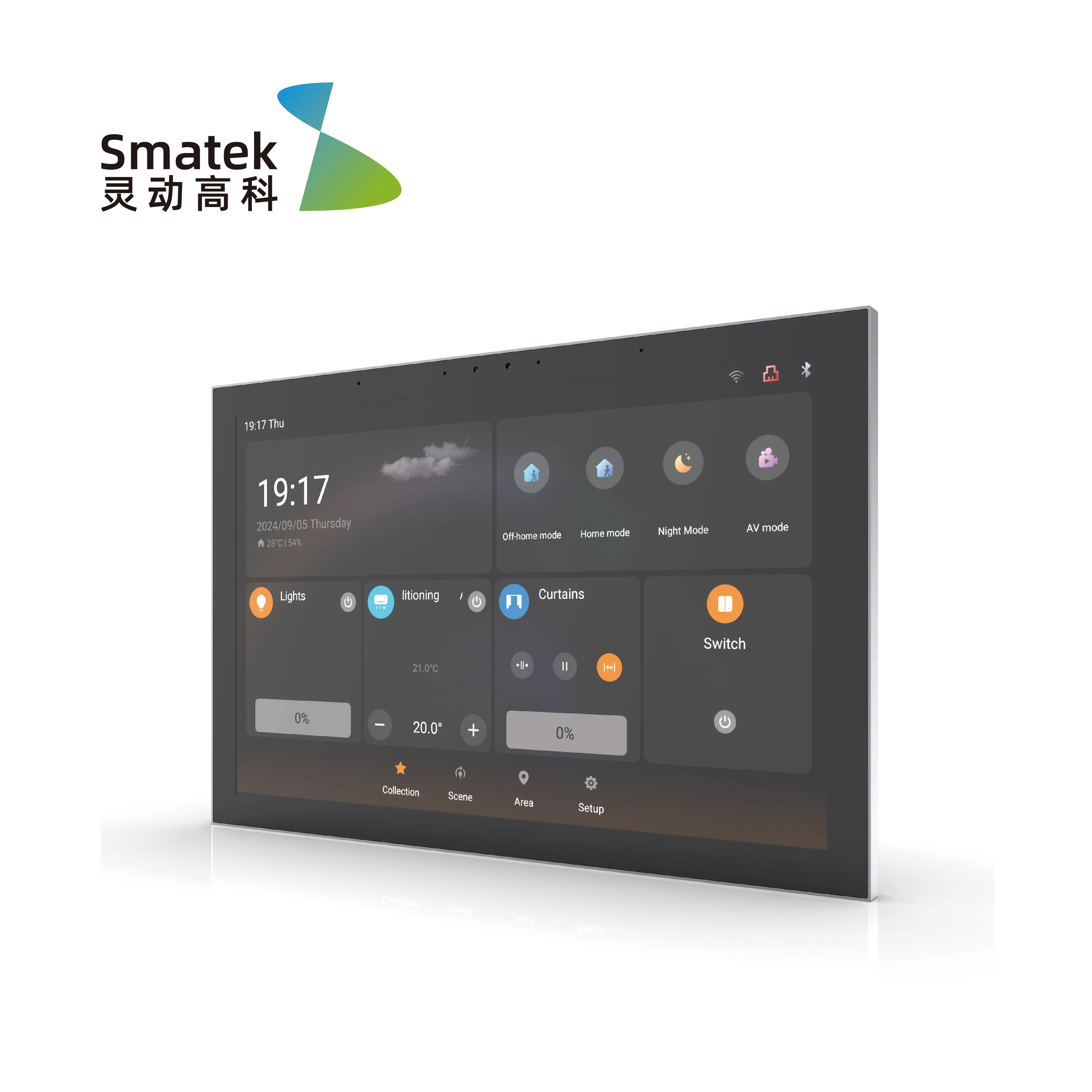 2026 10-Zoll-POE-Touchscreen mit Metallrahmen für Smart Home Smart Building Automation Smart Hotel RK3566 Android POE Wandhalterung Tab