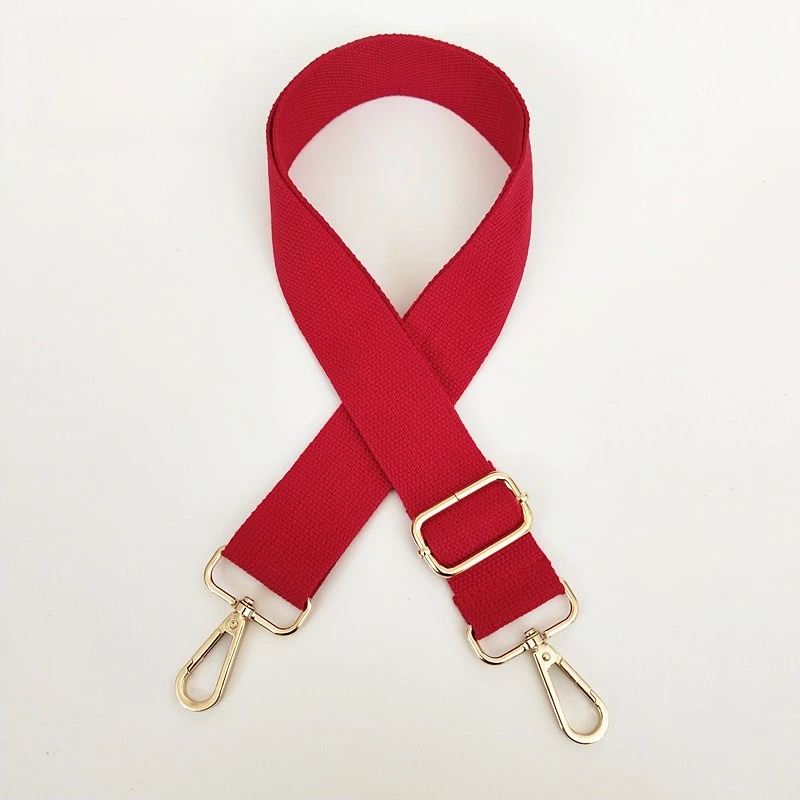 

Новые женские аксессуары для сумок, парусиновая тесьма, универсальный хлопковый ремень для сумки, удлиненный широкий плечевой ремень, регулируемые аксессуары для сумок
