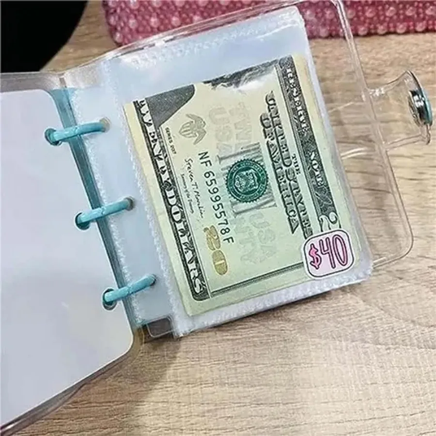 1000 Savings Challenge Binder , Money Saving Binder, Savings Challenges Book with Envelopes, Envelope Savings Challenge, Mini Bu