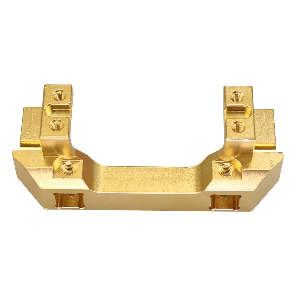 Brass Heavy Duty Counter Weight Set TRX4 Front Bumper Mount Servo Brass Mount for 1/10 RC Crawler TRX-4 TRX6 Upgrade Part