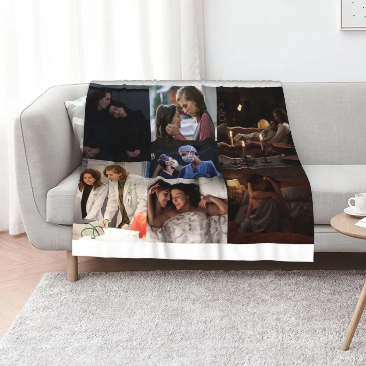 

Kaimelia Large Collage Designed for Blankets Throw Blanket Sofa Throw Stuffeds Hairys Beach Blankets